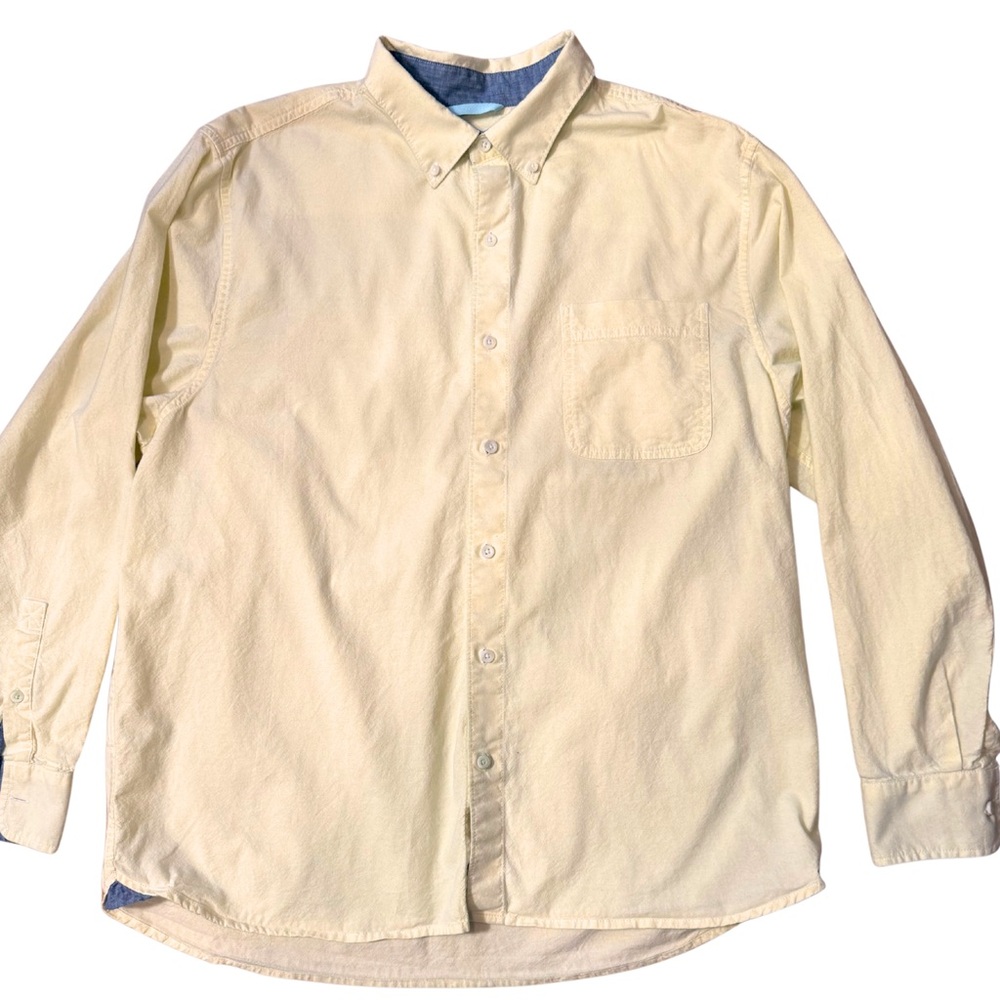 Tommy Bahama Men's Button Down Shirt XL Yellow